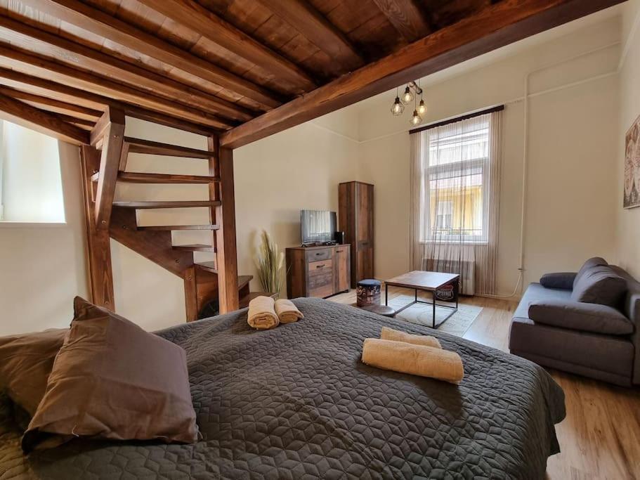 Vintage Apartman In City Center 米什科尔茨 外观 照片